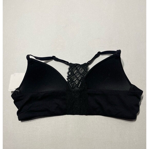 Maidenform Girl Girls' Soft Comfort Lace
Back Pullover Bra Black Size 36A New - Picture 2 of 5